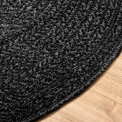 Matto ZIZUR Ø 120 cm juuttityyli sisä- ja ulkokäyttöön