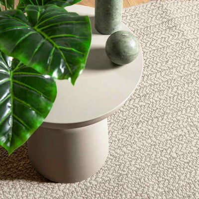 Matto ZIZUR kermainen 60x110cm juuttityyli sisä ja ulkokäyttöön