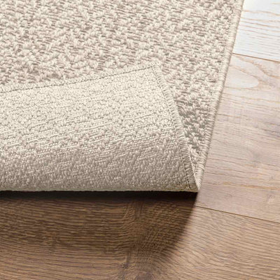 Matto ZIZUR kermainen 100x200cm juuttityyli sisä ulkokäyttöön