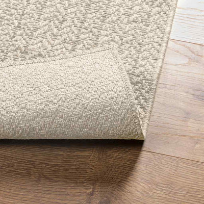 Matto ZIZUR kermainen 200x200 cm juuttityyli sisä ulkokäyttöön