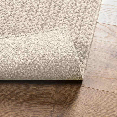 Matto ZIZUR kermainen 200x290 cm juuttityyli sisä ulkokäyttöön