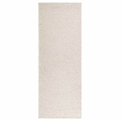 Matto ZIZUR kermainen 80x200 cm juuttityyli sisä ulkokäyttöön