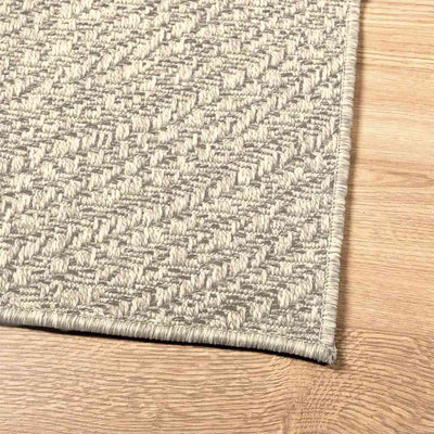 Matto ZIZUR kermainen 80x200 cm juuttityyli sisä ulkokäyttöön