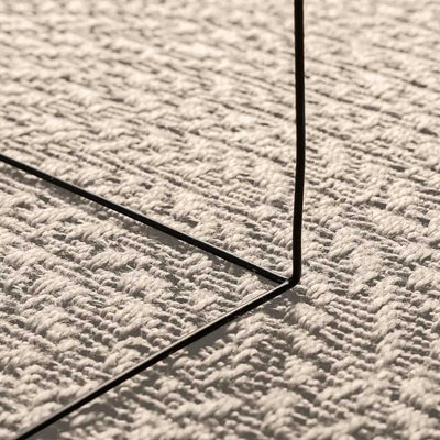Matto ZIZUR kermainen 100x200 cm juuttityyli sisä ulkokäyttöön