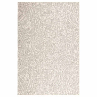 Matto ZIZUR kermainen 140x200 cm juuttityyli sisä ulkokäyttöön