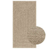 Matto ZIZUR beige 60x110 cm juuttityyli sisä- ja ulkokäyttöön
