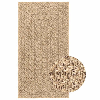Beige matto zizur Kanesha 80x150cm (juuttityyli sisä- ja ulkokäyttöön)