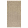 Matto ZIZUR beige 80x150 cm juuttityyli sisä- ja ulkokäyttöön