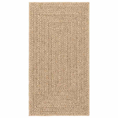Beige matto zizur Kanesha 80x150cm (juuttityyli sisä- ja ulkokäyttöön)