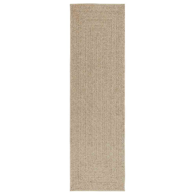 Matto ZIZUR beige 80x250 cm juuttityyli sisä- ja ulkokäyttöön