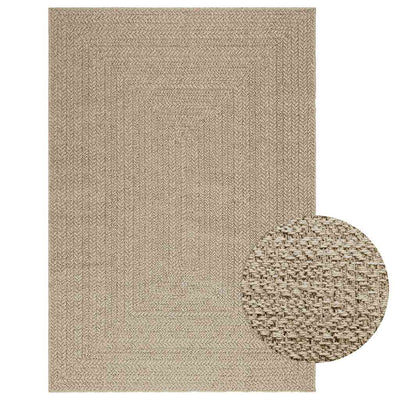 Matto ZIZUR beige 140x200 cm juuttityyli sisä- ja ulkokäyttöön