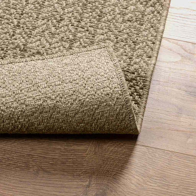 Matto ZIZUR beige 160x230 cm juuttityyli sisä- ja ulkokäyttöön