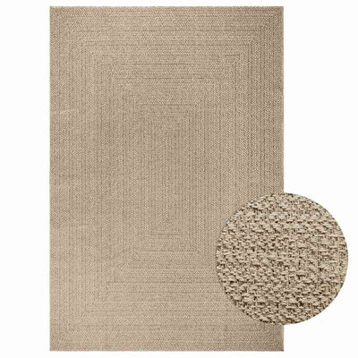 Matto ZIZUR beige 200x290 cm juuttityyli sisä- ja ulkokäyttöön