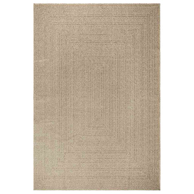 Matto ZIZUR beige 200x290 cm juuttityyli sisä- ja ulkokäyttöön