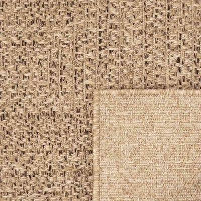 Beige matto zizur Kanesha 200x290cm (juuttityyli sisä- ja ulkokäyttöön)