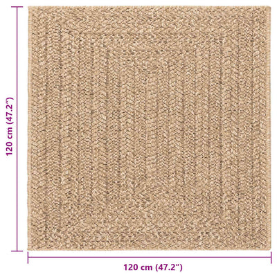Beige matto zizur Kanesha 200x290cm (juuttityyli sisä- ja ulkokäyttöön)