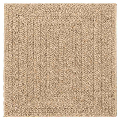 Beige matto zizur Kanesha 240x240cm (juuttityyli sisä- ja ulkokäyttöön)