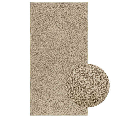 Matto ZIZUR beige 60x110 cm juuttityyli sisä- ja ulkokäyttöön