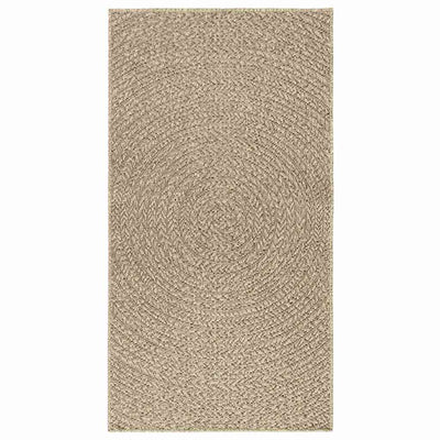 Matto ZIZUR beige 80x150 cm juuttityyli sisä- ja ulkokäyttöön