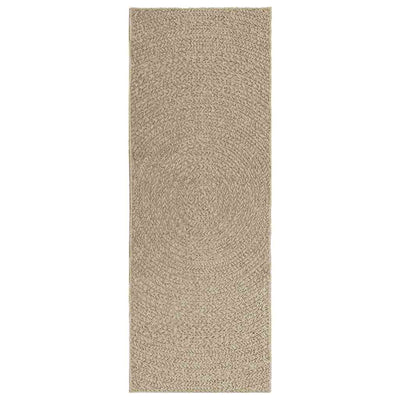Matto ZIZUR beige 80x200 cm juuttityyli sisä- ja ulkokäyttöön