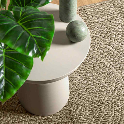 Matto ZIZUR beige 80x200 cm juuttityyli sisä- ja ulkokäyttöön