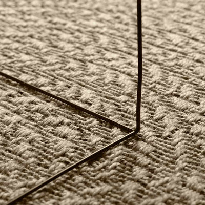 Matto ZIZUR beige 80x250 cm juuttityyli sisä- ja ulkokäyttöön