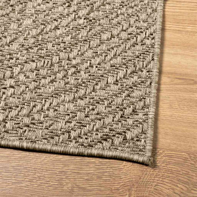 Matto ZIZUR beige 80x250 cm juuttityyli sisä- ja ulkokäyttöön