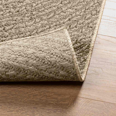 Matto ZIZUR beige 80x250 cm juuttityyli sisä- ja ulkokäyttöön