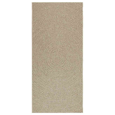 Matto ZIZUR beige 100x200 cm juuttityyli sisä- ja ulkokäyttöön