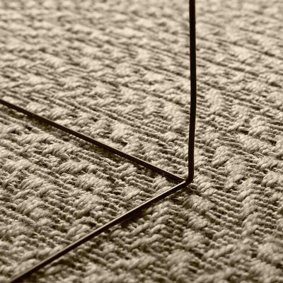 Matto ZIZUR beige 100x200 cm juuttityyli sisä- ja ulkokäyttöön