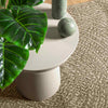Matto ZIZUR beige 120x120 cm juuttityyli sisä- ja ulkokäyttöön