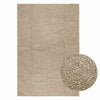 Matto ZIZUR beige 120x170 cm juuttityyli sisä- ja ulkokäyttöön
