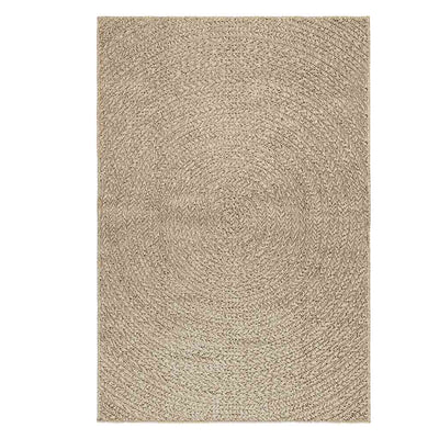 Matto ZIZUR beige 120x170 cm juuttityyli sisä- ja ulkokäyttöön