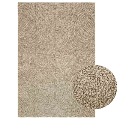 Matto ZIZUR beige 140x200 cm juuttityyli sisä- ja ulkokäyttöön