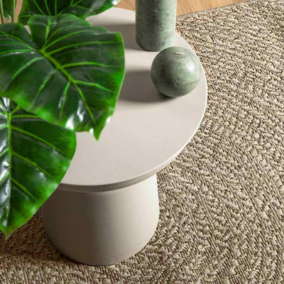 Matto ZIZUR beige 140x200 cm juuttityyli sisä- ja ulkokäyttöön