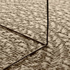 Matto ZIZUR beige 140x200 cm juuttityyli sisä- ja ulkokäyttöön