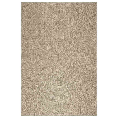Matto ZIZUR beige 160x230 cm juuttityyli sisä- ja ulkokäyttöön