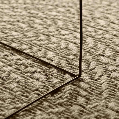 Matto ZIZUR beige 160x230 cm juuttityyli sisä- ja ulkokäyttöön