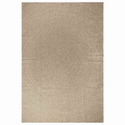 Matto ZIZUR beige 200x290 cm juuttityyli sisä- ja ulkokäyttöön