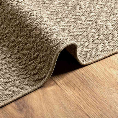 Matto ZIZUR beige 200x290 cm juuttityyli sisä- ja ulkokäyttöön