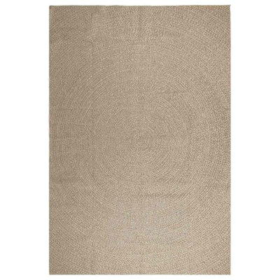 Matto ZIZUR beige 240x340 cm juuttityyli sisä- ja ulkokäyttöön