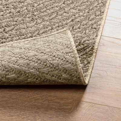 Matto ZIZUR beige 240x340 cm juuttityyli sisä- ja ulkokäyttöön