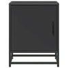 Musta yöpöytäkaappi Select 40x31x50cm (suunniteltu puu ja metalli)