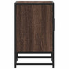 Ruskea yöpöytäkaapit Select (2 kpl, tammi, suunniteltu puu ja metalli)