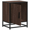 Ruskea yöpöytäkaapit Select (2 kpl, tammi, suunniteltu puu ja metalli)