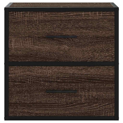 Seinäkaappi ruskea tammi 40x31x39,5 cm