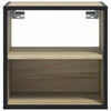 Sonoma oak seinäkaapit Constandache 40x31x39,5cm (2 kpl)