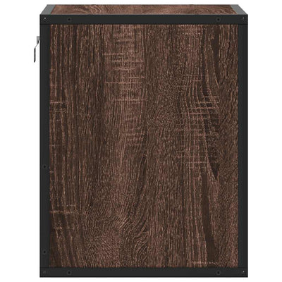 Seinäkaapit 2 kpl Ruskea Tammi 40x31x39,5 cm