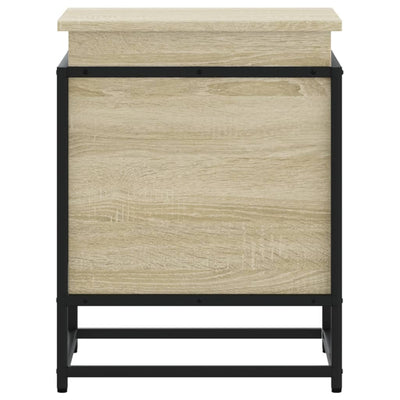 Säilytyslaatikko kannella sonoma Sinaie 40x40x51,5cm (puinen)