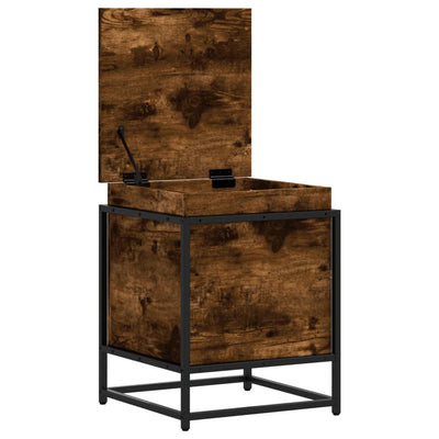 Savutammi säilytyslaatikko kannella Sinaie 40x40x51,5cm (puinen)